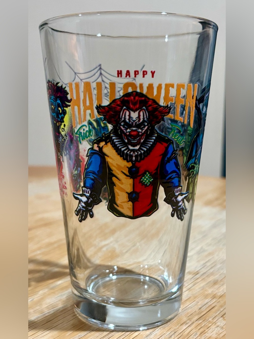 Universal Studios Halloween Horror Nights 2019 Monsters collectible Pint Glass